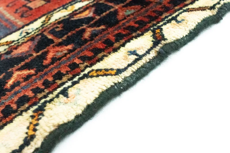 Hamadan Teppich 120x193cm - Perserteppich - orange