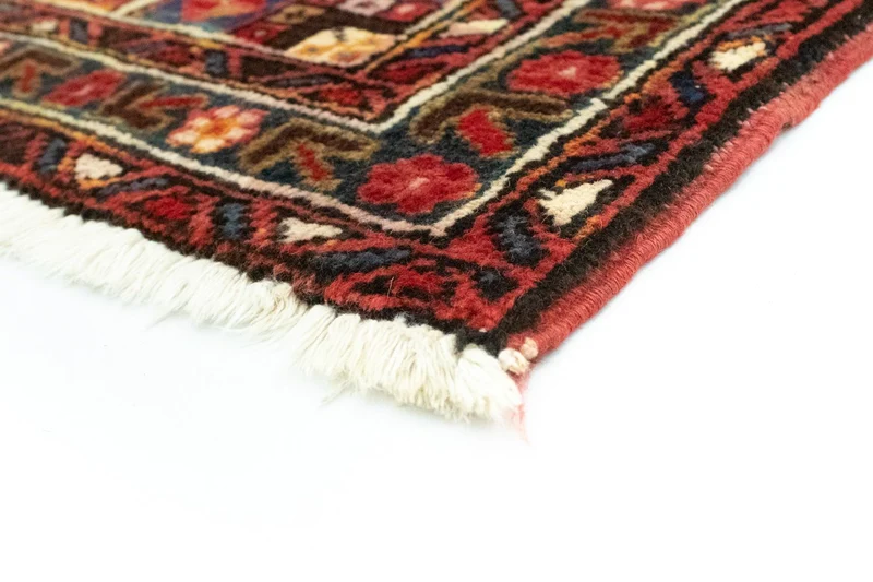 Heriz Teppich 110x211cm - Perserteppich - orange