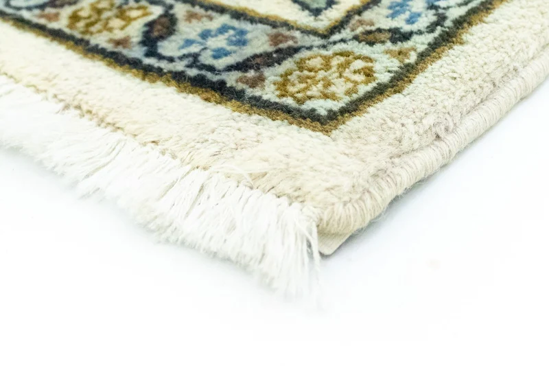 Keshan Teppich 102x162cm - Perserteppich - beige