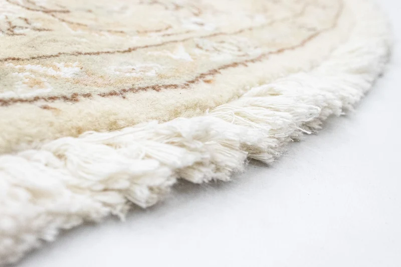 Nain - 9La Teppich 150x150cm - Perserteppich - beige