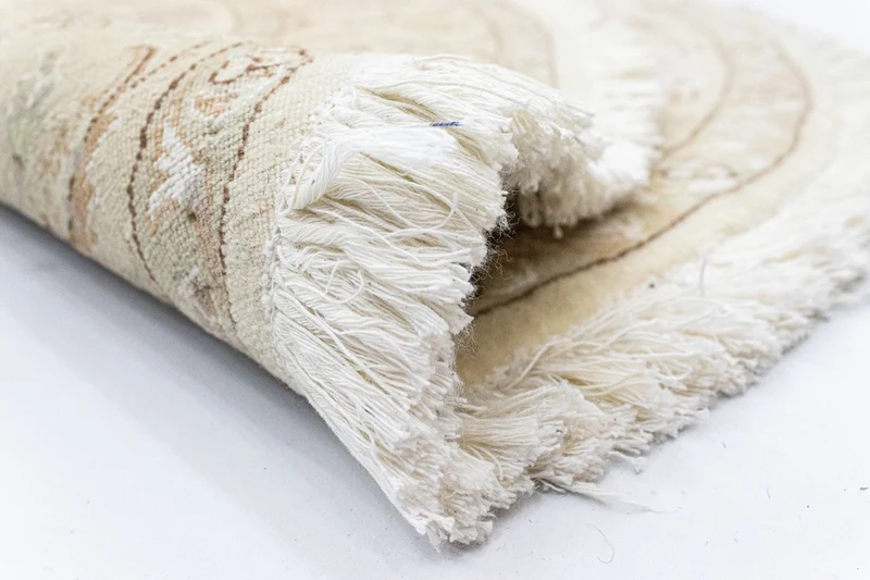 Nain - 9La Teppich 150x150cm - Perserteppich - beige
