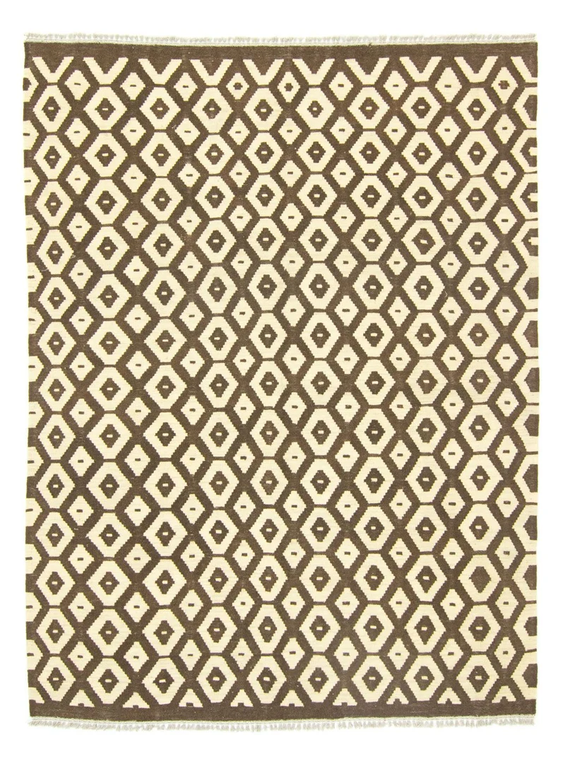 Kelim Afghan Teppich 177x235cm - beige