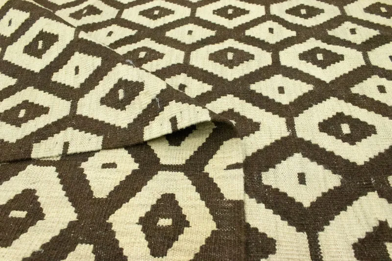 Kelim Afghan Teppich 177x235cm - beige