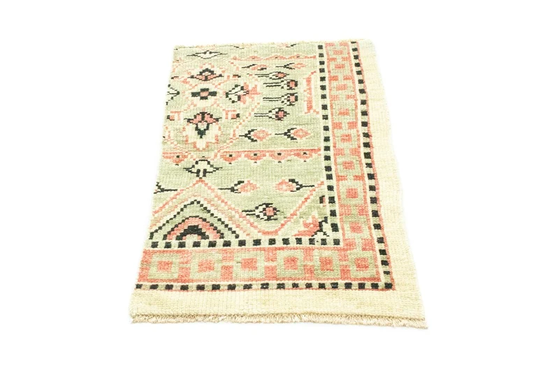 Wollteppich 59x93cm - beige