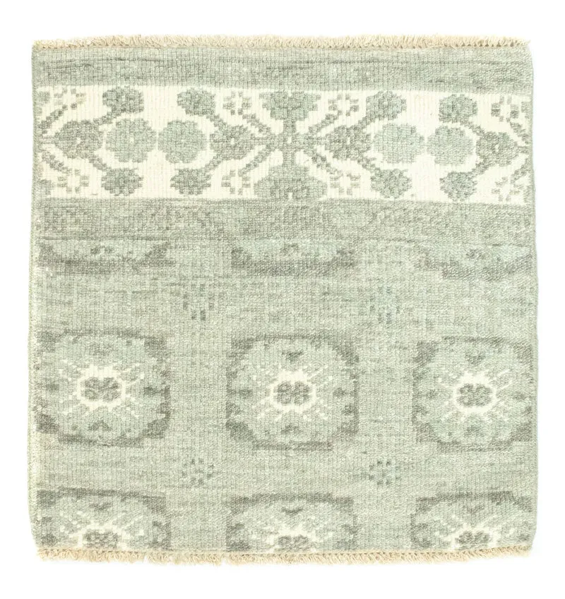 Designer Teppich 60x60cm - hellgrün