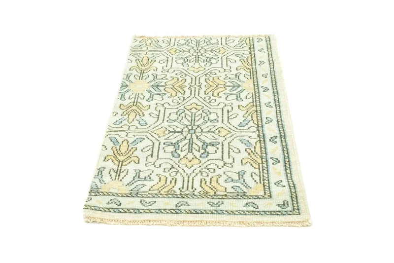 Designer Teppich 58x93cm - beige