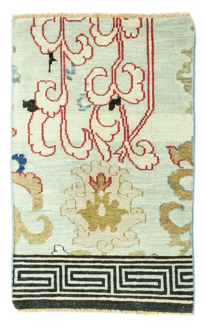 Designer Teppich 62x93cm - mehrfarbig