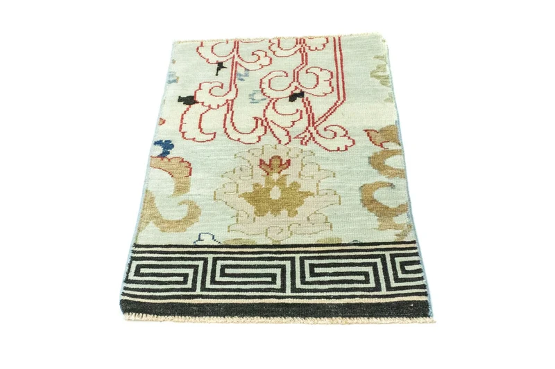 Designer Teppich 62x93cm - mehrfarbig