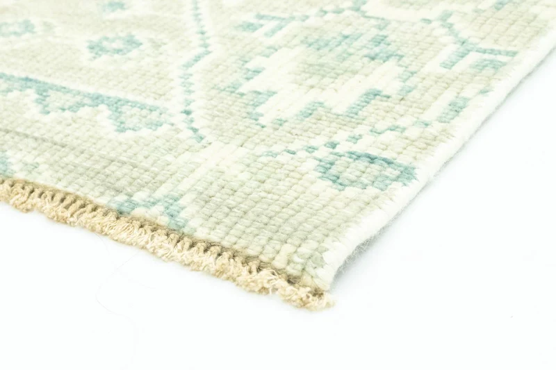 Designer Teppich 62x95cm - hellblau