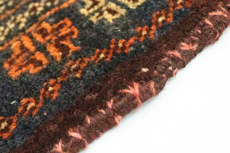 Afghan Teppich 57x70cm - Orientteppich - blau