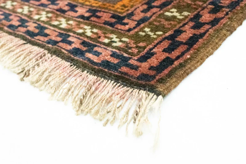 Afghan Teppich 47x64cm - Orientteppich - mehrfarbig
