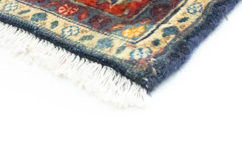 Malayer Teppich 129x227cm - Perserteppich - blau
