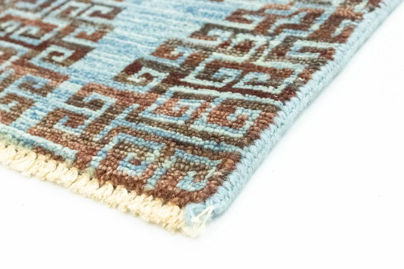 Designer Teppich 60x96cm - blau