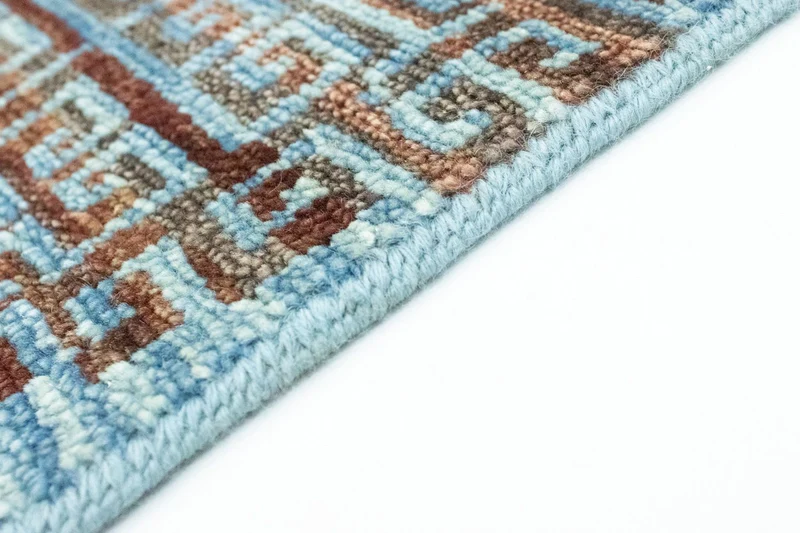Designer Teppich 60x96cm - blau