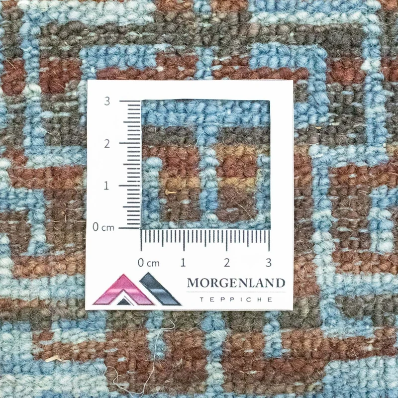 Designer Teppich 60x96cm - blau