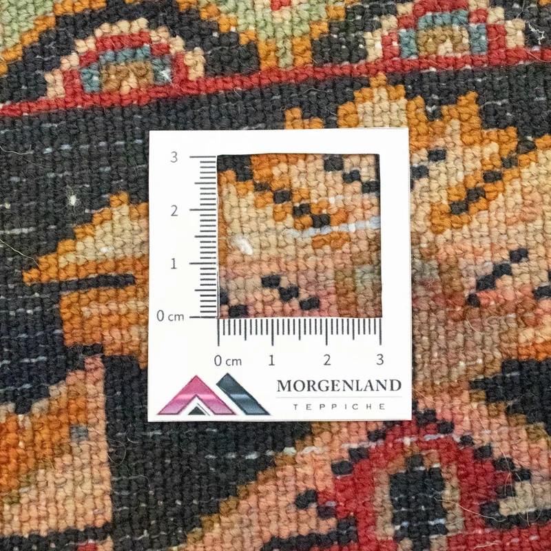Turkaman Teppich 67x87cm - Orientteppich - dunkelblau