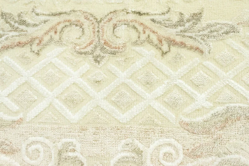 Designer Teppich 202x310cm - beige