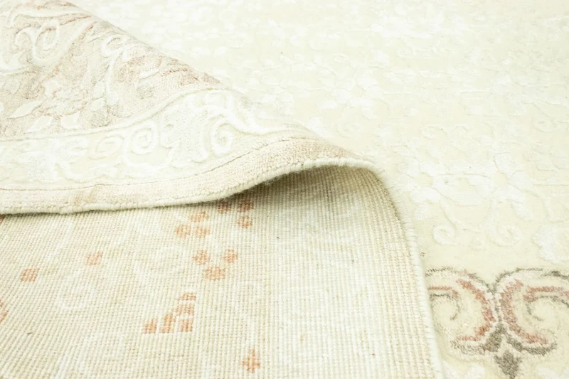 Designer Teppich 202x310cm - beige