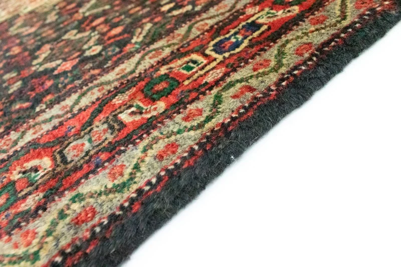 Senneh Teppich 126x155cm - Perserteppich - blau