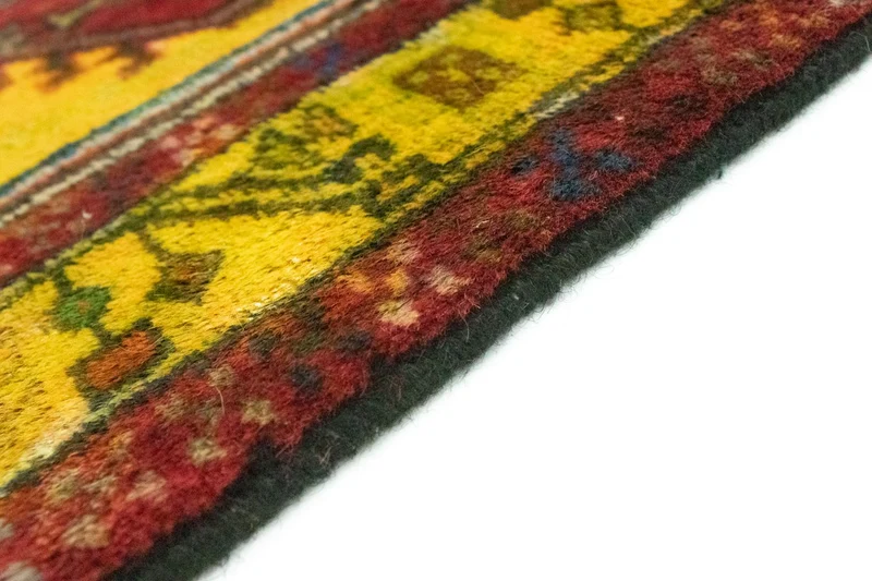 Ardebil Teppich 73x300cm - Perserteppich - gelb