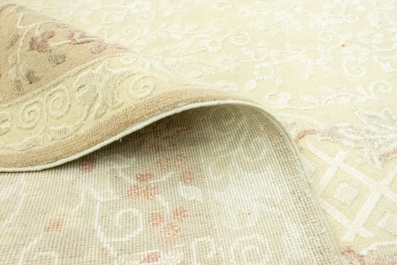 Designer Teppich 196x303cm - beige