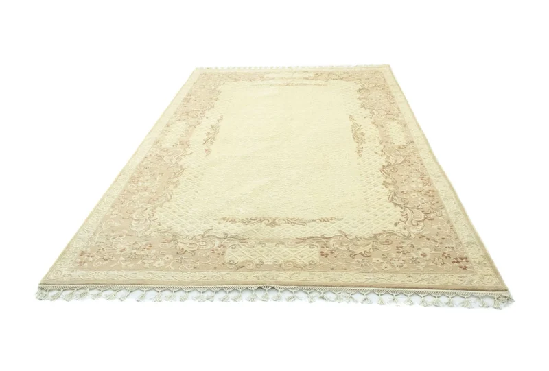 Designer Teppich 196x303cm - beige