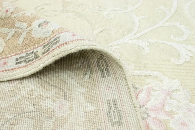 Designer Teppich 200x304cm - beige