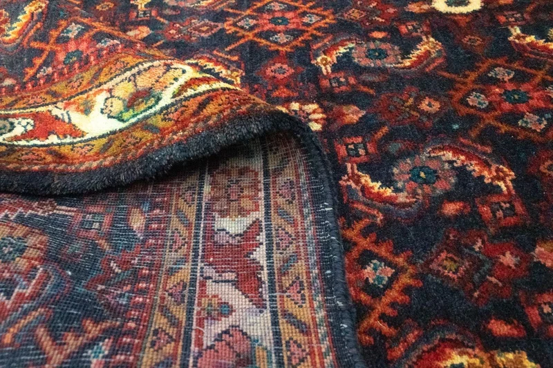Malayer Teppich 103x168cm - Perserteppich - blau