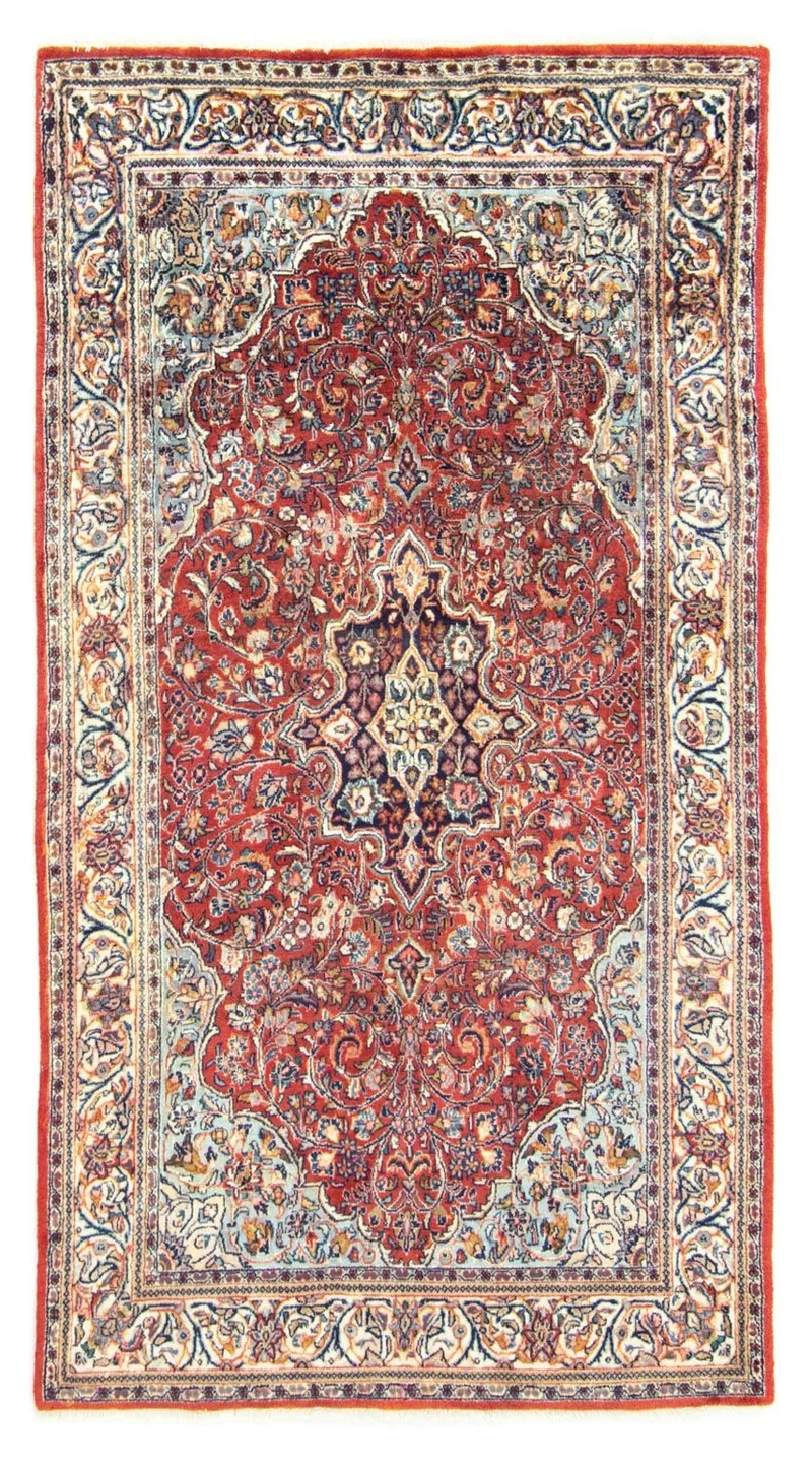 Sarough Teppich 135x240cm - Perserteppich - rot