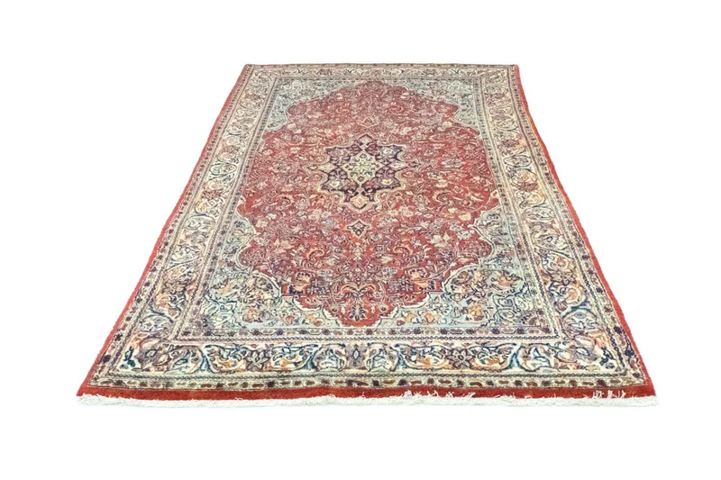 Sarough Teppich 135x240cm - Perserteppich - rot