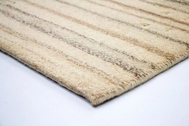Gabbeh Teppich Indus 139x201cm - Wollteppich - mehrfarbig