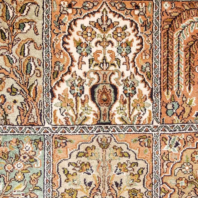 Kaschmir Seide Teppich 240x328cm - Orientteppich - mehrfarbig