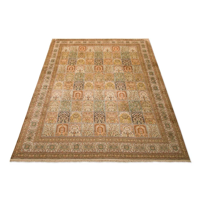 Kaschmir Seide Teppich 240x328cm - Orientteppich - mehrfarbig