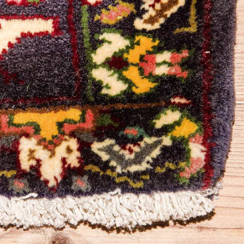 Kaschmar Teppich 70x90cm - Perserteppich - dunkelblau