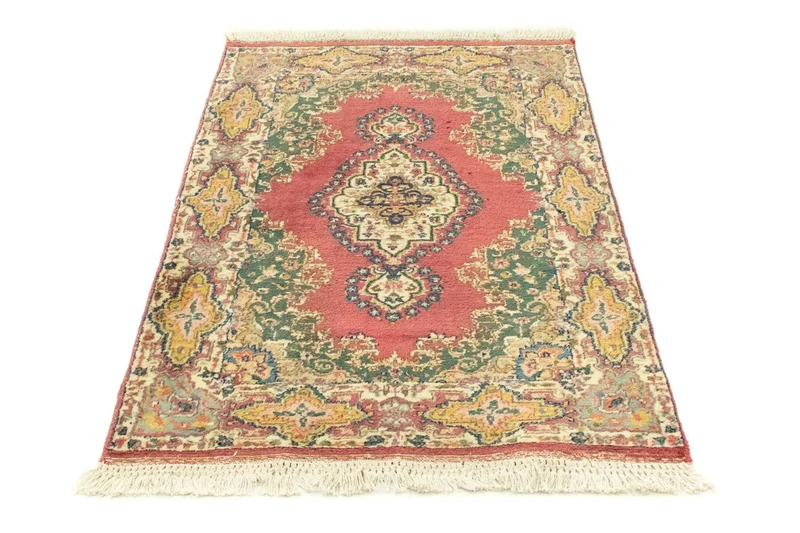 Kerman Teppich 83x131cm - Perserteppich - rot