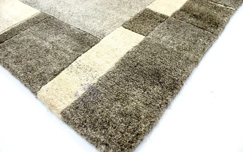 Nepal Teppich 120x177cm - Wollteppich - mehrfarbig