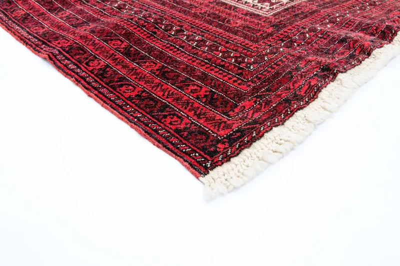 Belutsch Teppich 93x129cm - Orientteppich - rot