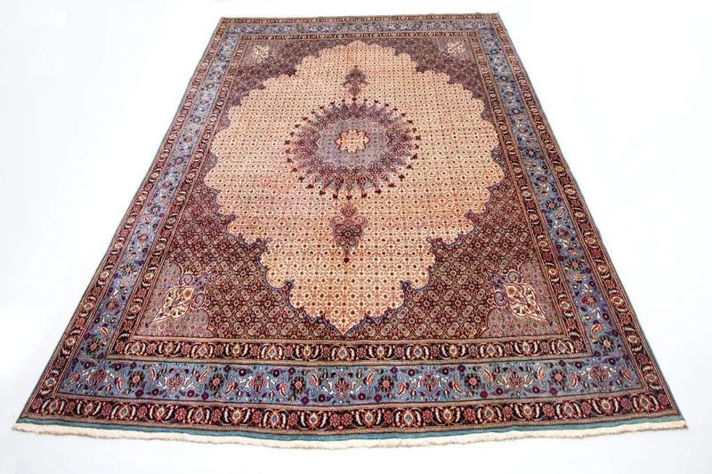 Moud Teppich 314x412cm - Perserteppich - mehrfarbig