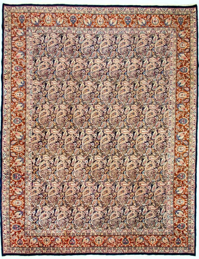 Moud Teppich 294x397cm - Perserteppich - mehrfarbig