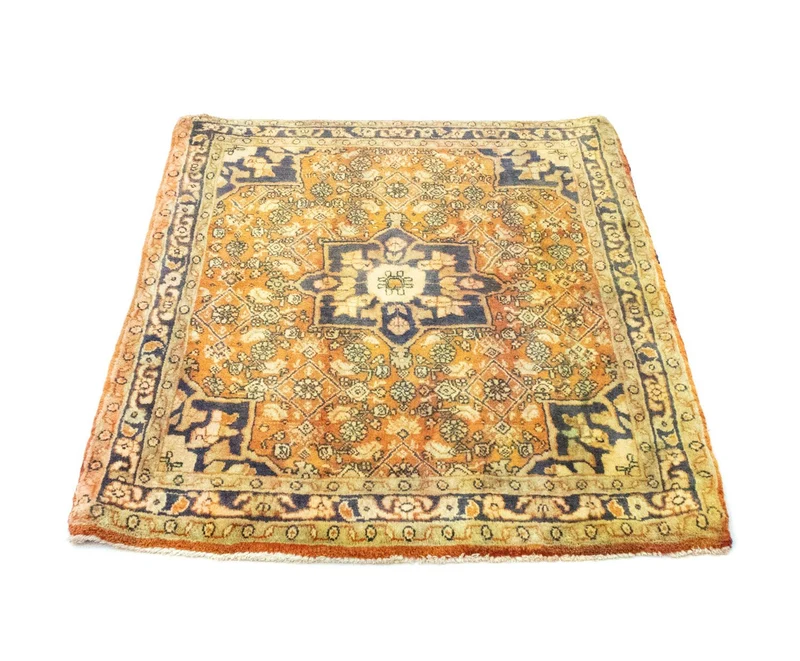 Bidjar Teppich 75x85cm - Perserteppich - orange