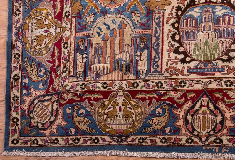 Kaschmar Teppich 255x349cm - Perserteppich - mehrfarbig