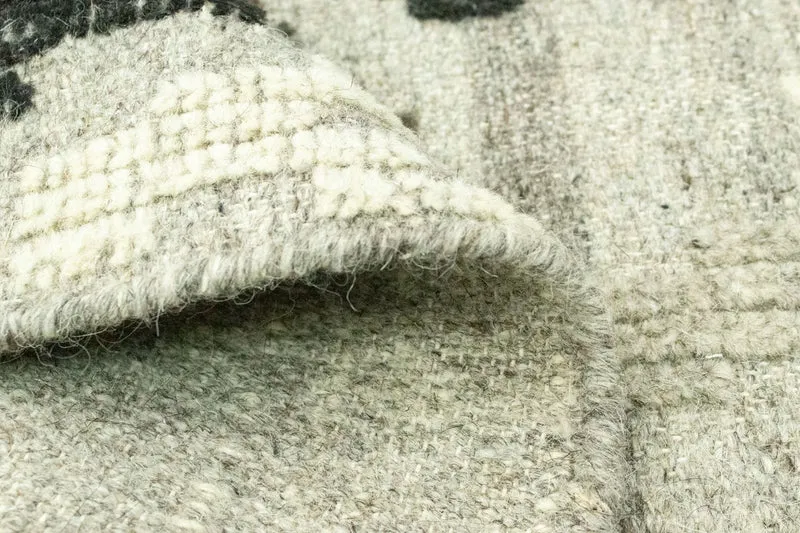 Kelim Modern Teppich 63x92cm - grün