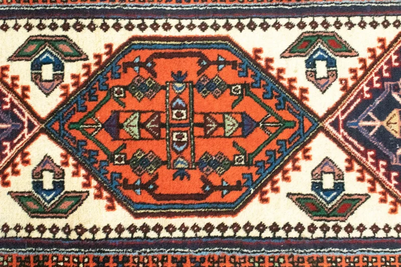 Ardebil Teppich 70x307cm - Perserteppich - mehrfarbig
