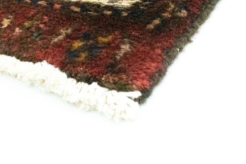 Hamadan Teppich 98x308cm - Perserteppich - orange