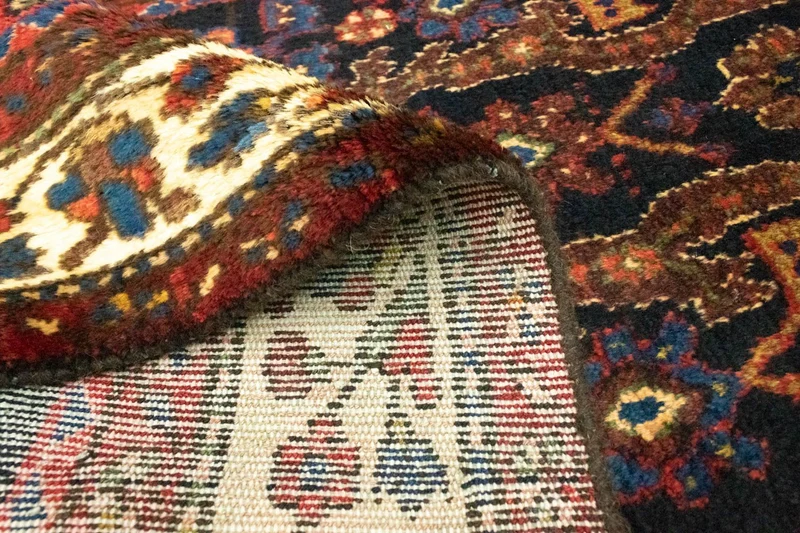 Hamadan Teppich 98x308cm - Perserteppich - orange