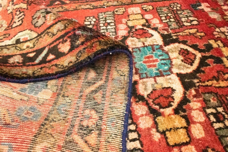 Hamadan Teppich 84x288cm - Perserteppich - orange