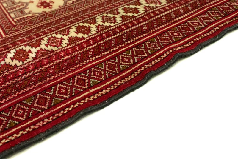 Turkaman Teppich 135x185cm - Orientteppich - rot
