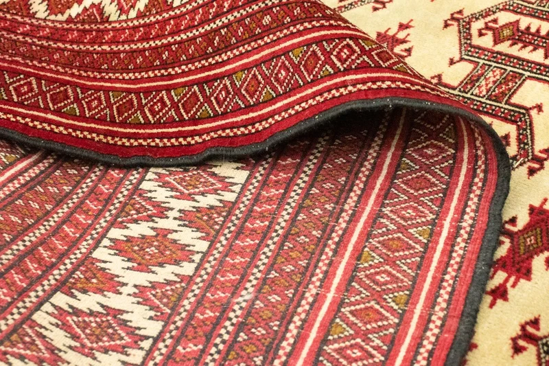 Turkaman Teppich 135x185cm - Orientteppich - rot