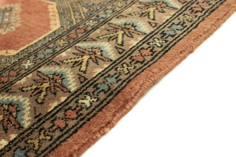 Pakistan Teppich 80x257cm - Orientteppich - orange