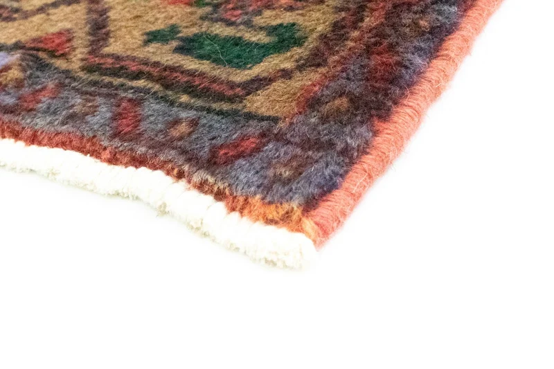 Hamadan Teppich 78x306cm - Perserteppich - beige